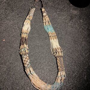 Multi strand, Native American inspired  22" necklace